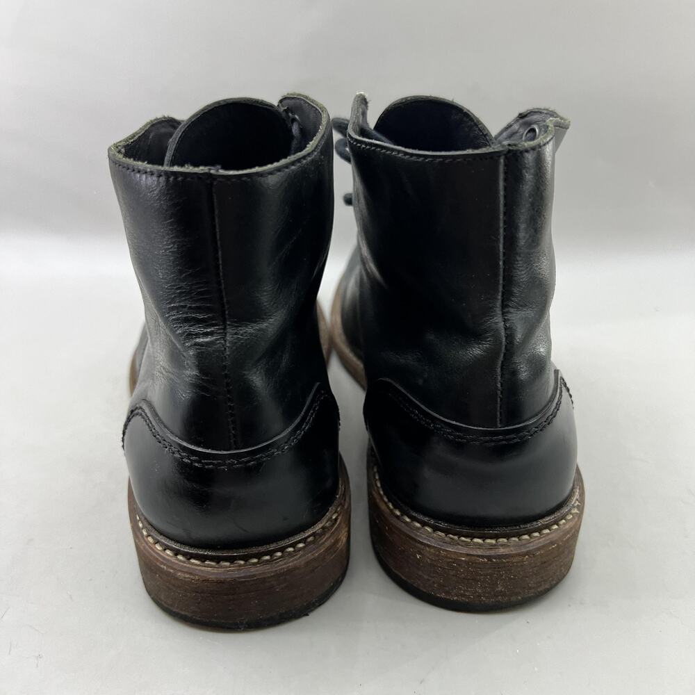 Wolverine 1000 Mile Chukka Boots Men Size 8.5 Black Leather Ankle Casual Shoes - Picture 4 of 10